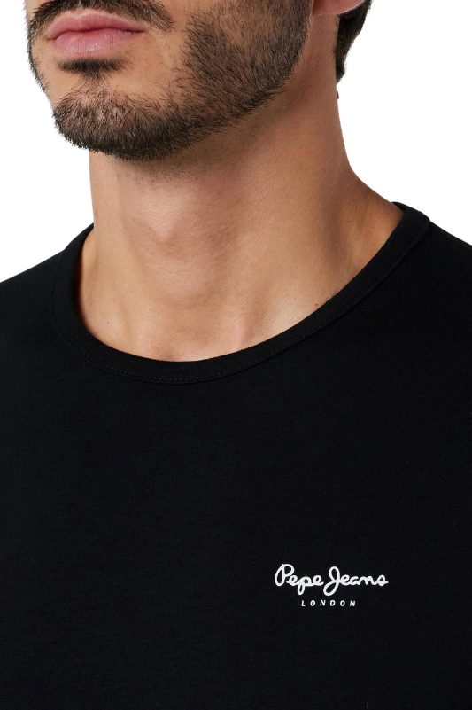 T-Shirt Pepe Jeans | Μαύρο