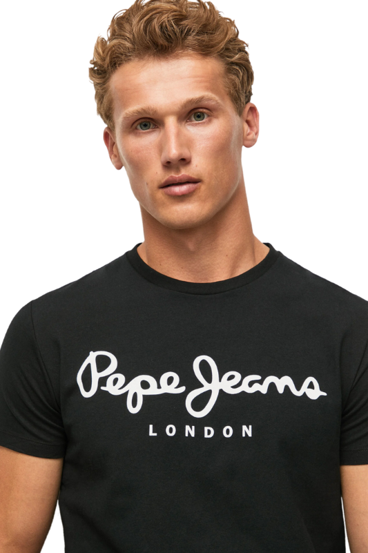 T-Shirt Pepe Jeans | Μαύρο