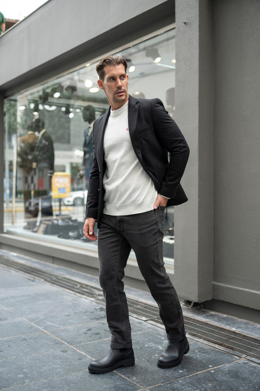 Σακάκι Boston Μαύρο