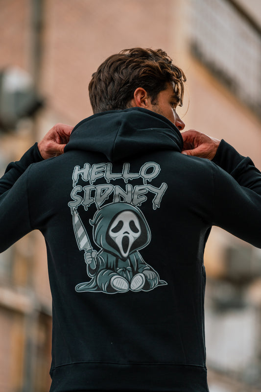 Φούτερ Κουκούλα Clever Μαύρο | Hello Sidney