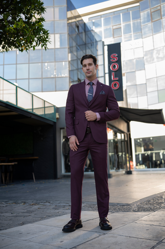 Ανδρικό Κοστούμι Boston | Μπορντό