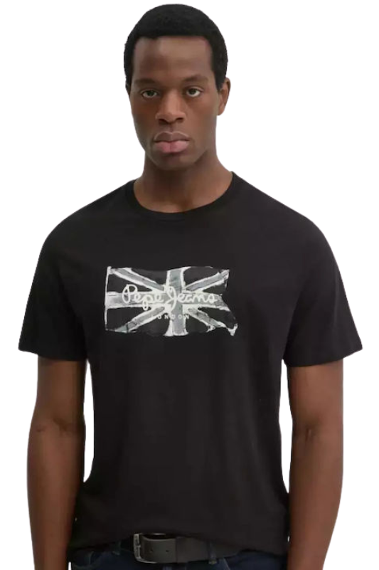 T-Shirt Pepe Jeans | Μαύρο