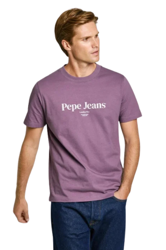 T-Shirt Pepe Jeans | Μωβ