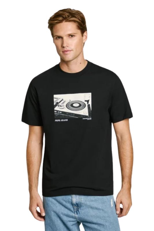 T-Shirt Pepe Jeans | Μαύρο