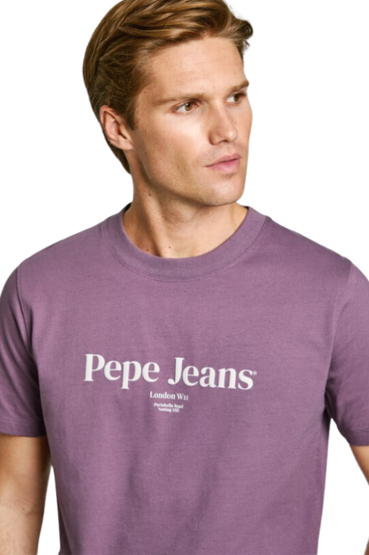 T-Shirt Pepe Jeans | Μωβ