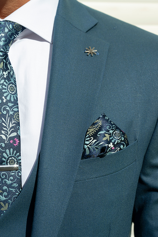 Ανδρικό Κοστούμι Boston | Πετρόλ