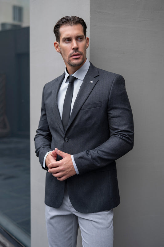 Σακάκι Boston Ανθρακί